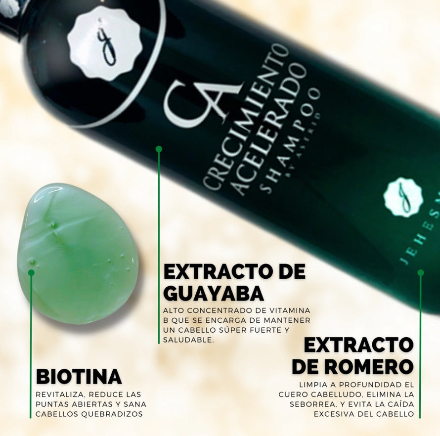 Shampoo Crecimiento Acelerado 3x1