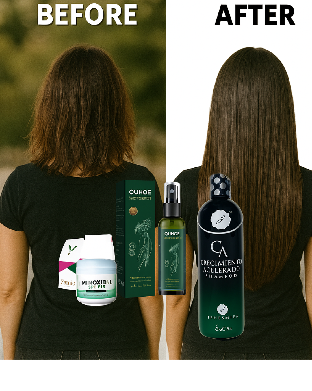 Shampoo Crecimiento Acelerado 3x1